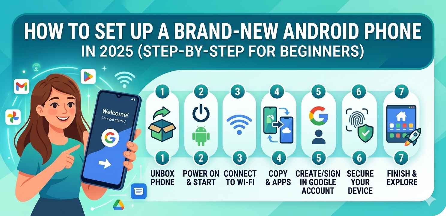 Set Up a Brand-New Android Phone